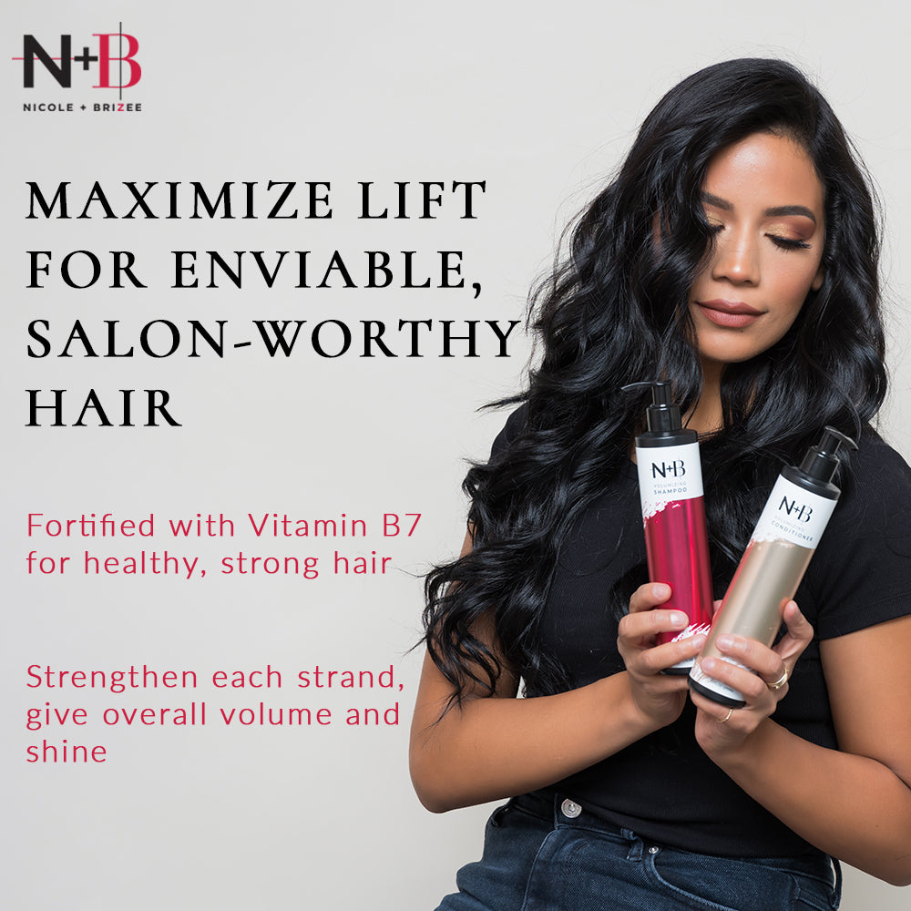 N+B Volume Shampoo + Volume Conditioner Bundle | Sulfate-Free