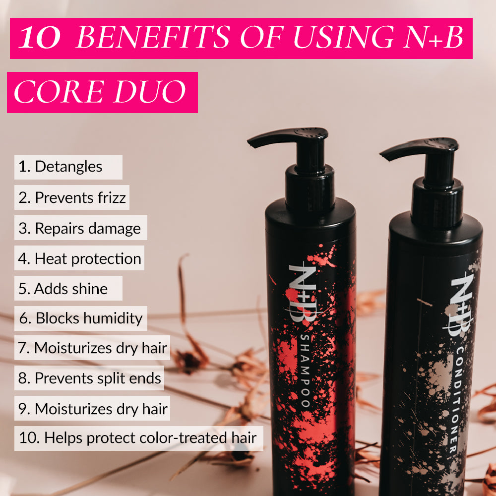 N+B Core Shampoo + Conditioner Bundle – Nicole and Brizee Beauty
